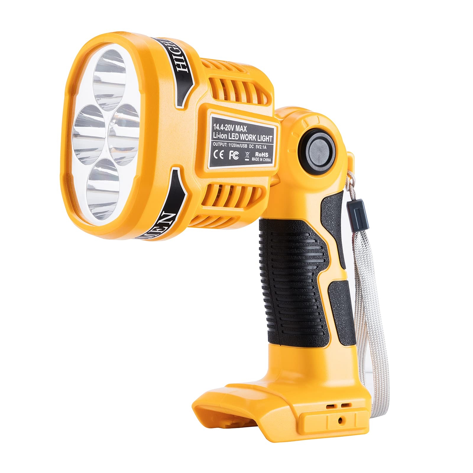 dewalt 20v flashlight with battery
