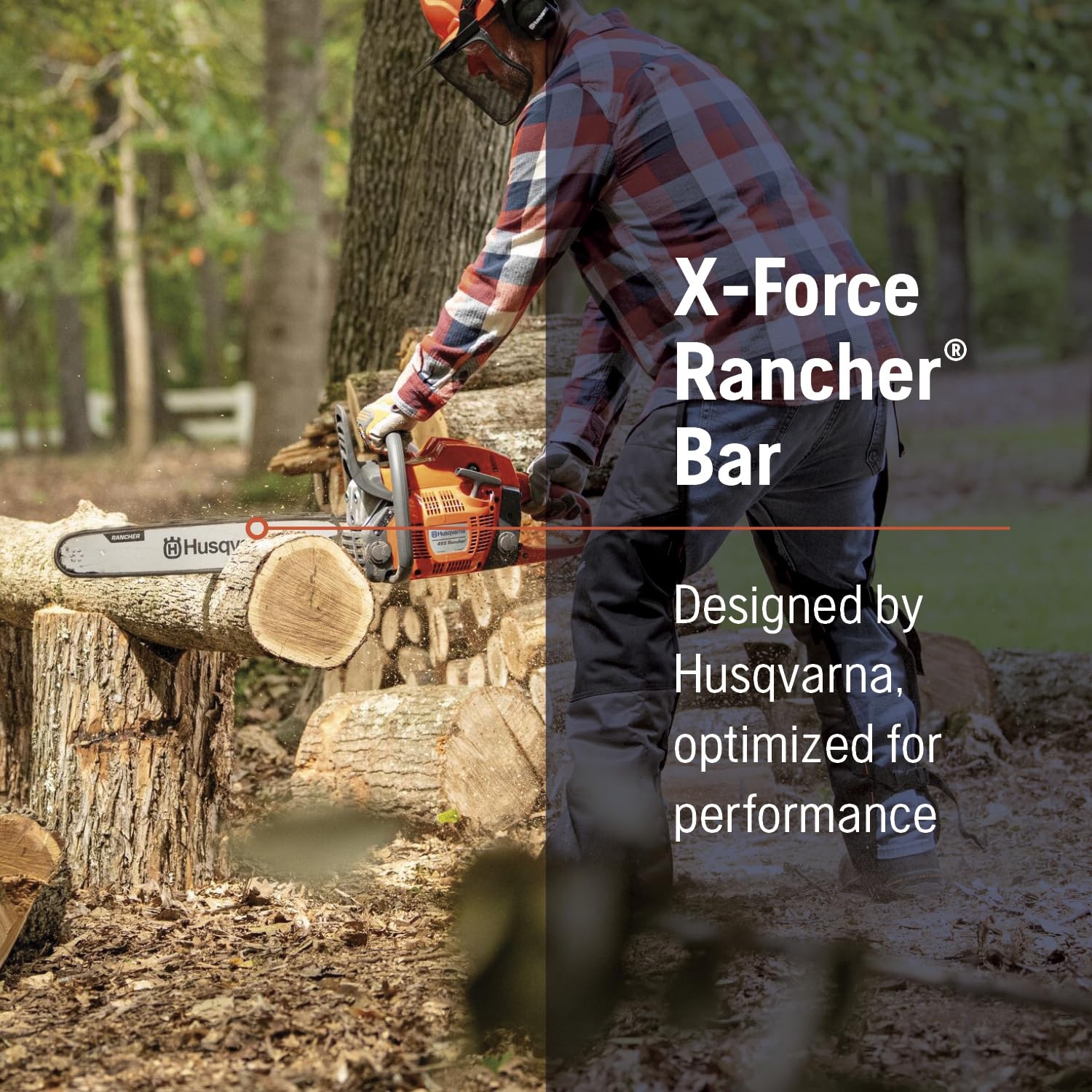 Amazon Husqvarna 18 Inch Rancher Chainsaw Bar 3 8 Pitch 050 Gauge 68 Drive Links Chainsaw Accessories Patio Lawn Garden