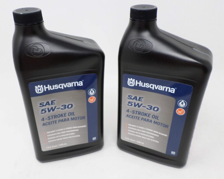 Amazon Husqvarna 32 oz 4 Cycle 5W 30 Snow Blower Engine Oil 593153503 Pack Of 2 Automotive