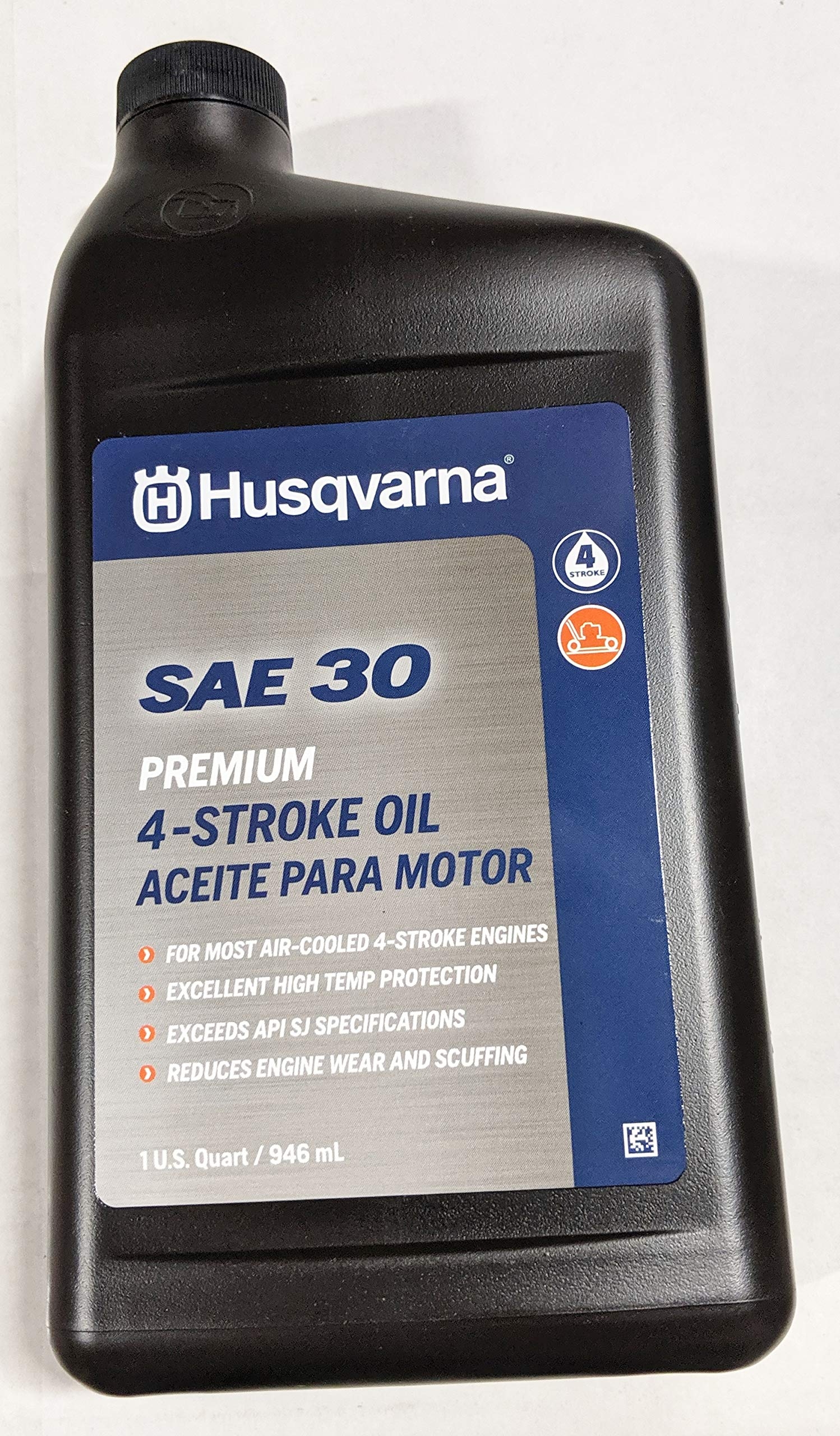 Amazon Husqvarna 32 oz 4 Cycle SAE 30 Mower Engine Oil 593153502 Patio Lawn Garden