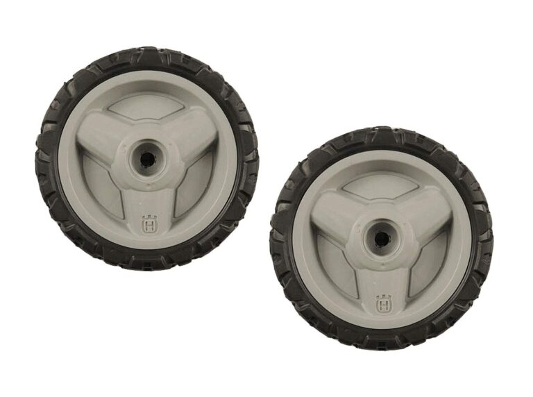 Amazon Husqvarna 580365301 Pack Of 2 Lawn Mower Wheels Patio Lawn Garden