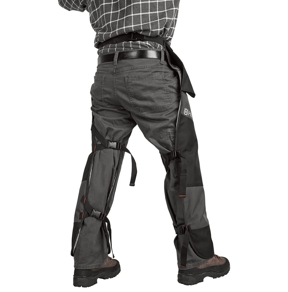 Amazon Husqvarna 587160702 Chain Saw Chaps Protective Functional Leg Wear 1 Unit Patio Lawn Garden