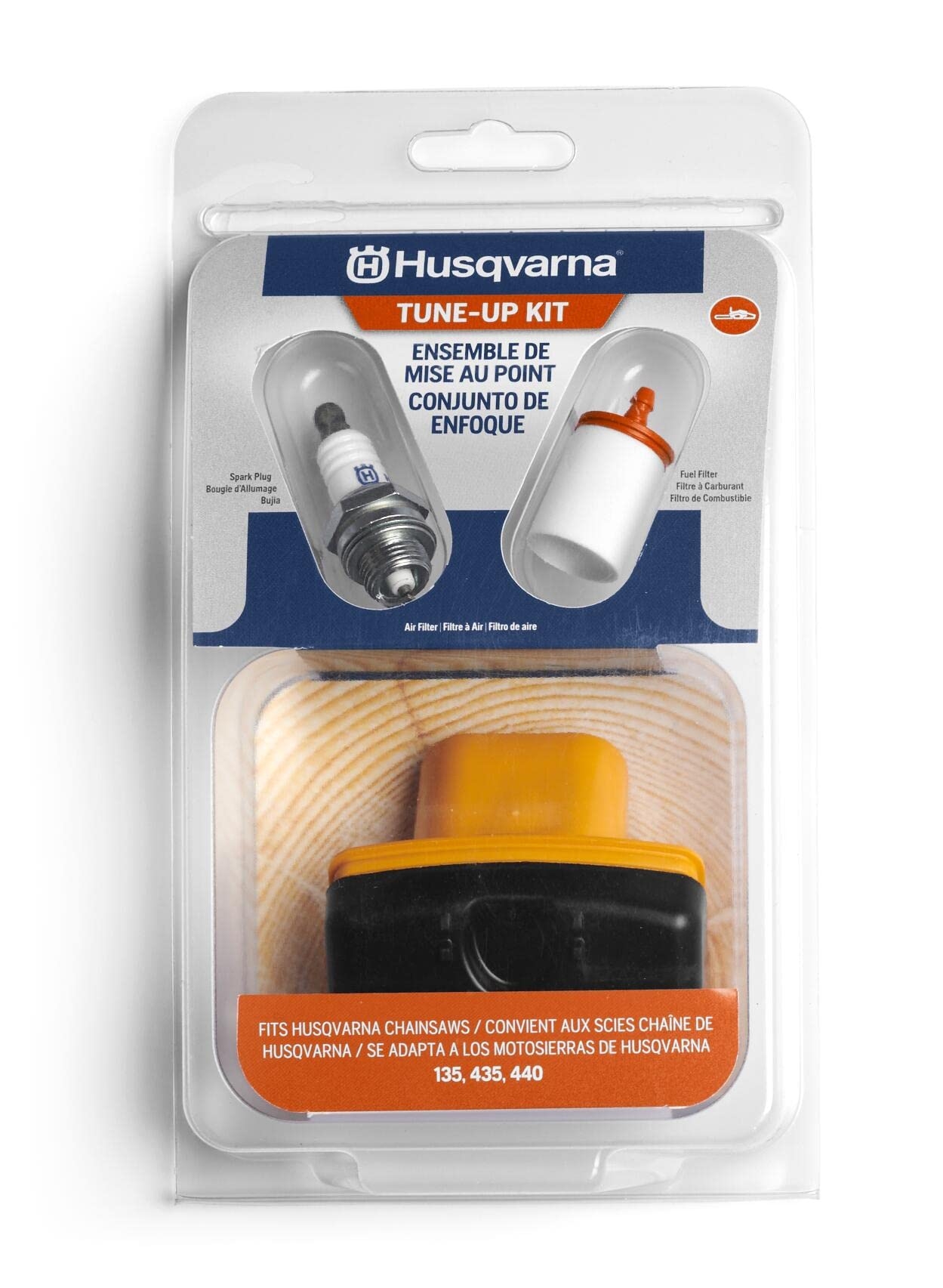 Amazon Husqvarna 599333401 135 435 440 Chainsaw Maintenance Kit Easy to Install Chainsaw Parts Tune Up Kit Includes Air Filter Fuel Filter And Spark Plug Patio Lawn Garden