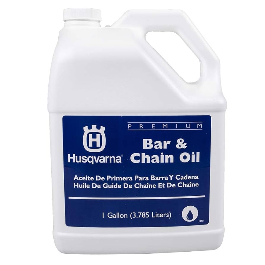 Amazon Husqvarna Bar And Chain Oil Bottle Gal Saddles Patio Lawn Garden