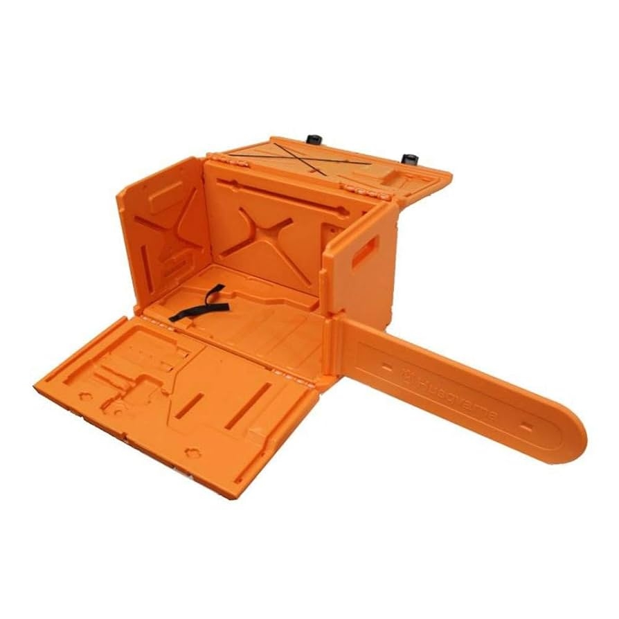 Amazon Husqvarna Powerbox 20 Inch Bar Protective Storage Carrying Box Chainsaw Case Patio Lawn Garden