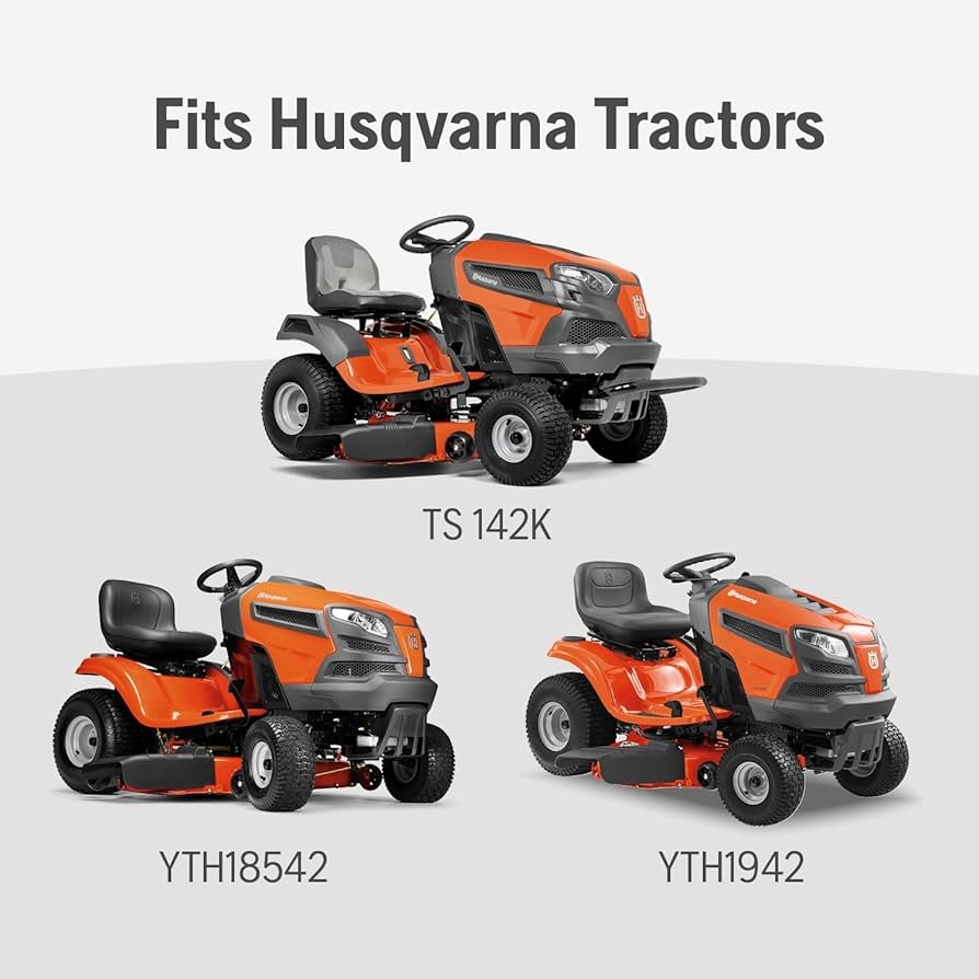 Amazon Husqvarna Twin Lawn Mower Bagger Lawn Mower Attachments For 42 Inch Riding Mowers 6 Bushel Collector With Mesh Bags Black Husqvama Lawn Tractor Tools Home Improvement