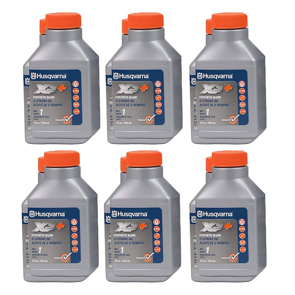 Amazon Husqvarna XP 2 Stroke Oil 2 6 Oz Bottle 12 Pack Patio Lawn Garden