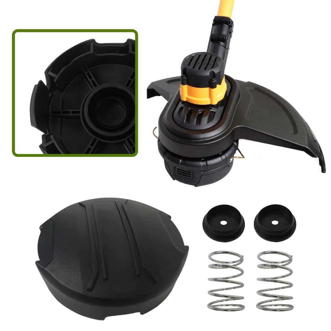 Amazon JRSHOME Trimmer Head Cap For Dewalt DCST920 DCST922 DCST970 DCST990 DCST925 Cordless String Trimmer Replacement Head String Spool U0026 Base Parts 5 Pack Patio Lawn U0026 Garden