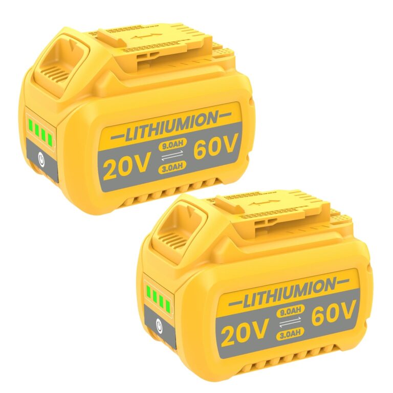 Amazon JUNWOOD 2Pack 9 0Ah Replacement For Dewalt 20V 60V Flexvolt Battery Compatible With Dewalt 20 60 Volt Max Battery DCB609 DCB606 DCB612 DCB200 DCB201 DCB203 DCB204 DCB206 DCB207 DCB209 Cordless Tools 