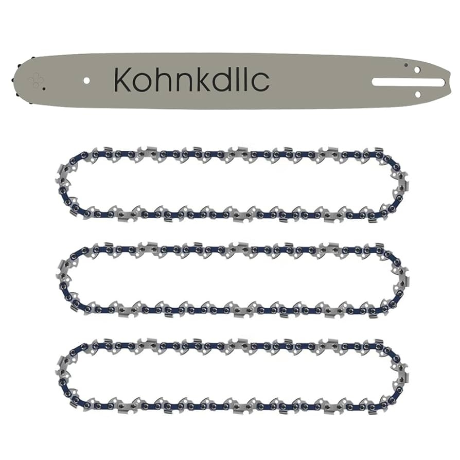 Amazon Kohnkdllc 16 Inch Chainsaw Chains 3 Pack And 1 Guide Bar For Husqvarna 435 e 440 e 445 e 450 e 543XP 545 MII 550XP MII 450 Rancher Chainsaw Patio Lawn Garden