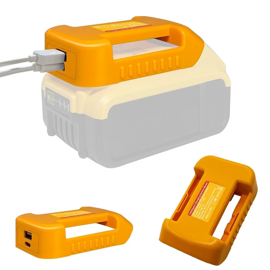 dewalt battery adapter usb