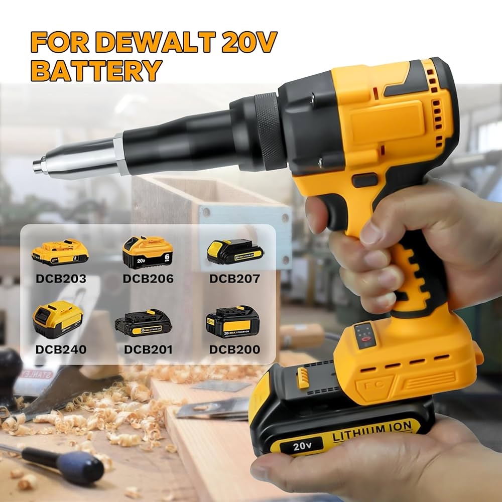 dewalt cordless rivet gun