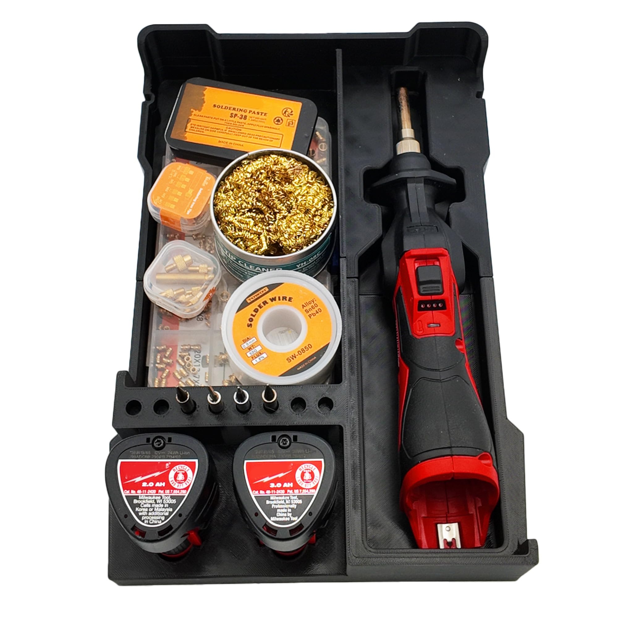 Amazon M12 Soldering Iron 2488 20 Packout Organizer For Milwaukee Compact Tool Box Tool And Toolbox Not Included Tools Home Improvement