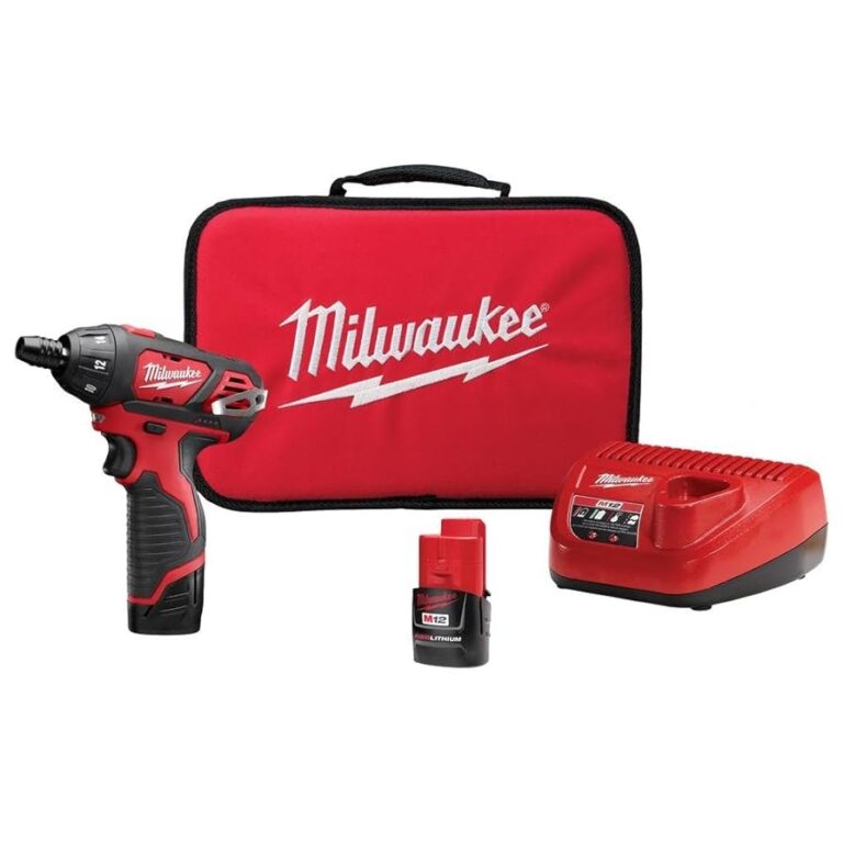 Amazon Milwaukee 2401 22 M12 12 Volt Lithium Ion 1 4 In Hex Cordless Screwdriver Kit Tools Home Improvement