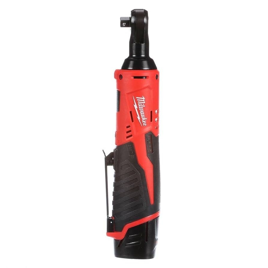 Amazon Milwaukee 2457 21 3 8 in Cordless M12 Lithium Ion Ratchet Kit Ratchet Kit W Tool Bag Tools Home Improvement
