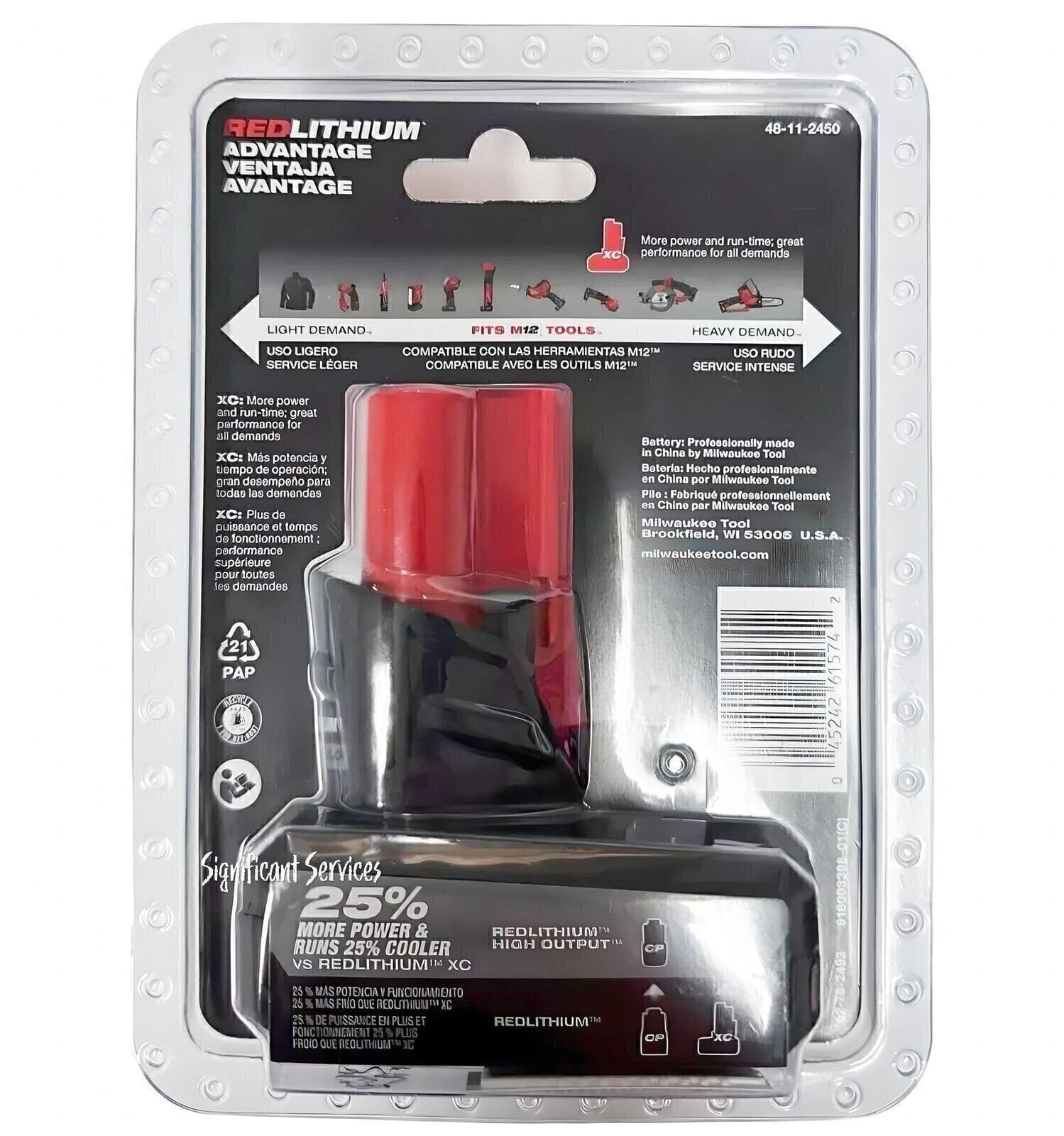 milwaukee tool m12 battery