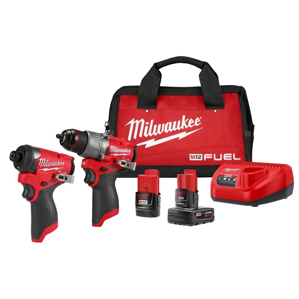 Amazon Milwaukee Electric M12 Fuel 2 Tool Combo KIT Automotive