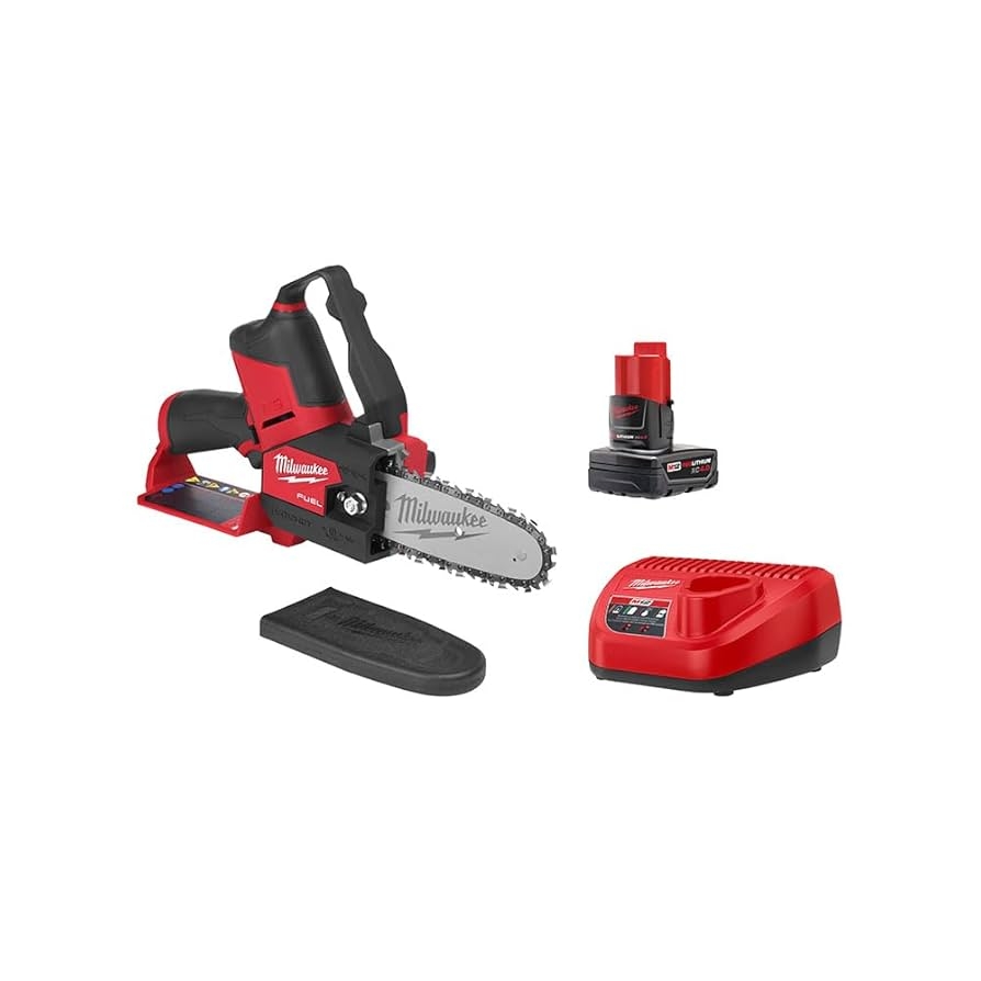 Amazon Milwaukee Electric M12 Fuel Hatchet 6 Pruning Saw KIT Patio Lawn Garden