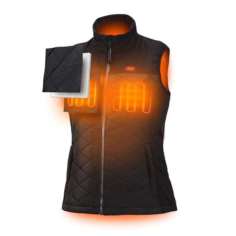 Amazon Milwaukee Electric M12 Womens Heated AXIS Vest Clothing Shoes Jewelry