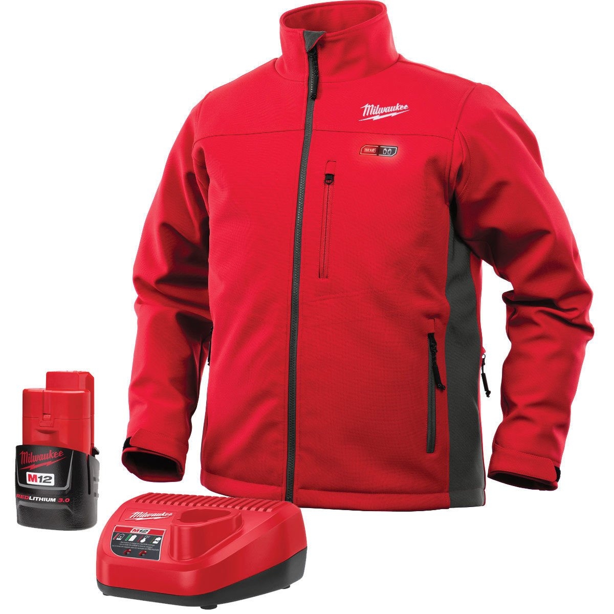 Amazon Milwaukee Heated Jacket Kit 2XL Red 