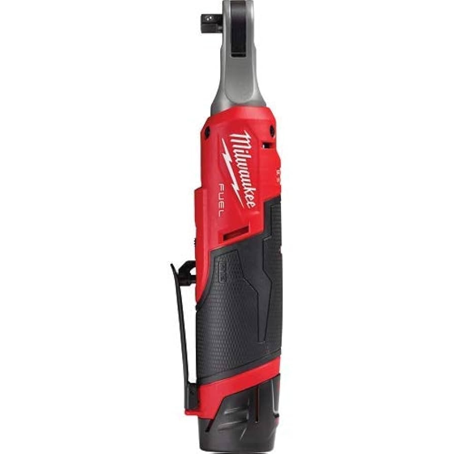 Amazon Milwaukee M12 FUEL 3 8 High Speed Cordless Ratchet Kit Tools Home Improvement