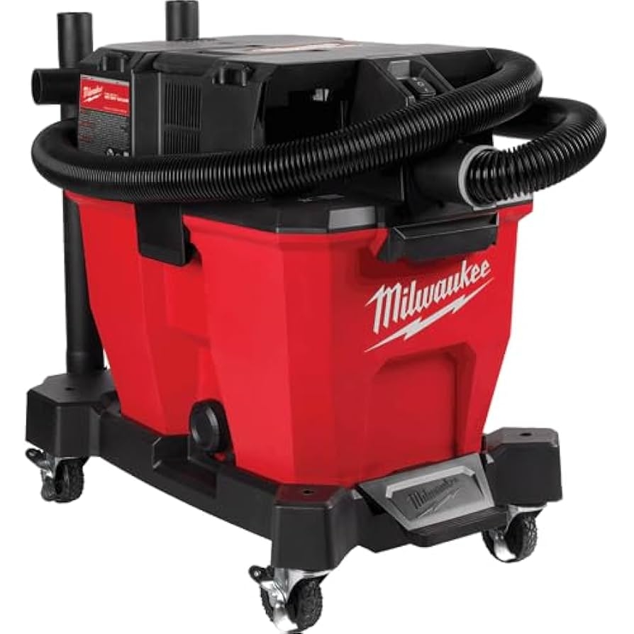 Amazon Milwaukee M18 Fuel 9 Gallon Dual Battery Wet Dry Vacuum No Charger No Battery Bare Tool Only Tools Home Improvement
