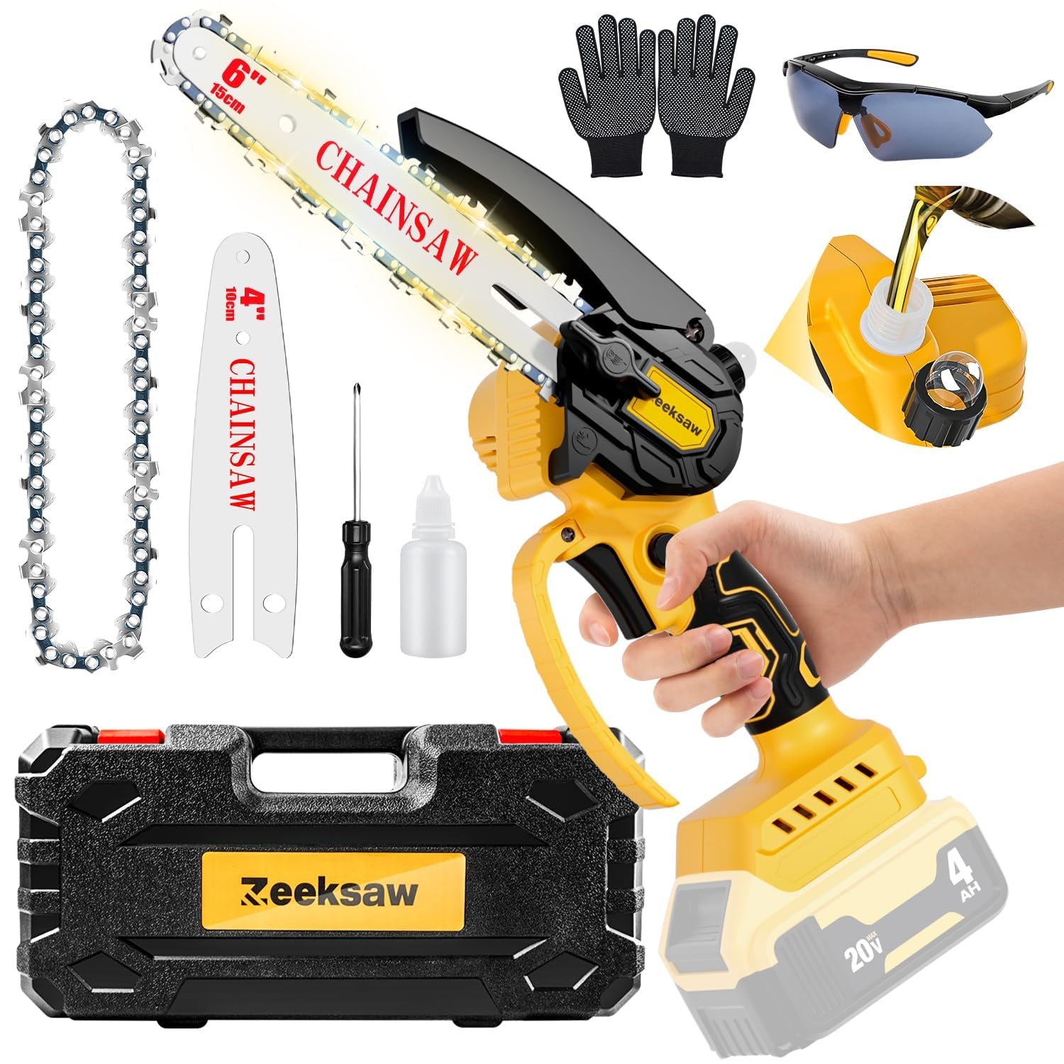dewalt mini chainsaw 20v