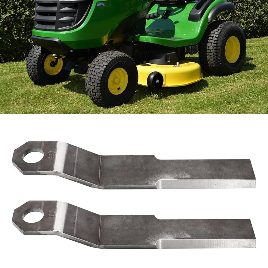 Amazon MOTOQUEEN Replacement Bush Hog Cutter Durable Blades For Mower King Skidsteer 2 3 8 X 14 X 3 8 Replacement Blades For Brush Mowers Heavy Duty AR400 Steel 10mm Thick 2 Blade Set 