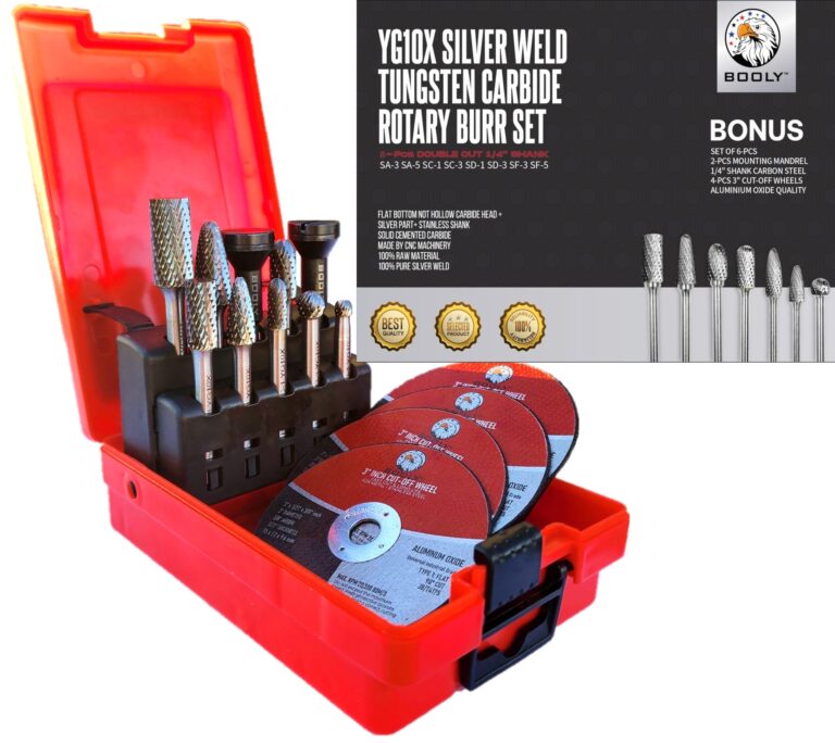 Amazon Premium Grade Die Grinder Bits Carbide Burr Set 1 4 Shank 8 PC Double Cut Rotary Burr Bits For Metal Fit Dewalt Milwaukee Die Grinders Accessories Bonus Kit 2 PC Mandrel 4 PC 3 inch Cut