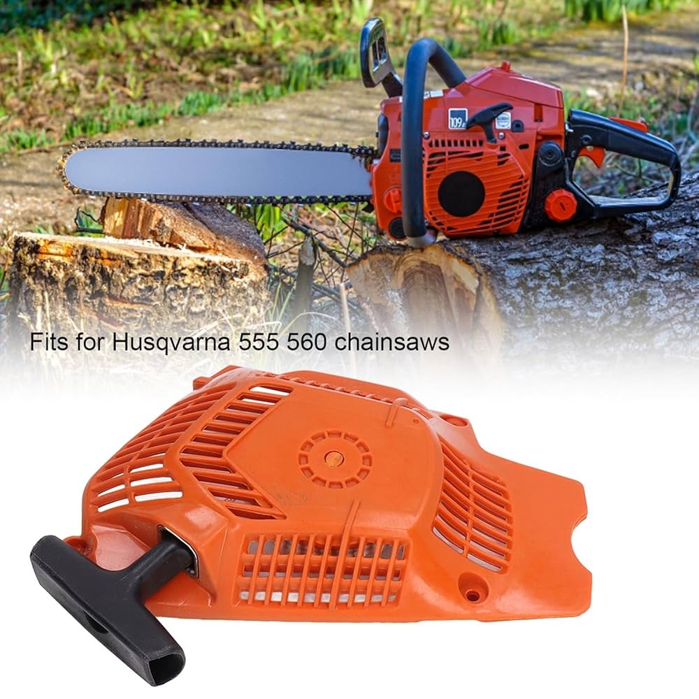 Amazon Recoil Pull Starter Replacement For Husqvarna 555 560 Chainsaw Pull Start Starter Assembly 505159204 Patio Lawn Garden