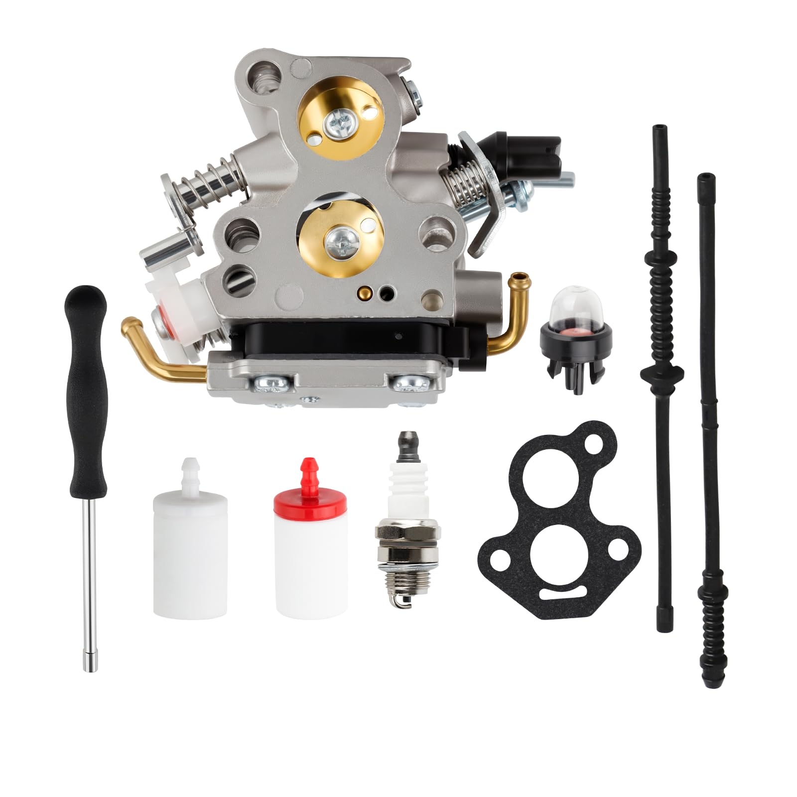 Amazon SIMPERAC 440 E Carburetor For Husqvarna 435 440 E 440II 435E 435II 435E II 440E II 135 135E 140 140E Chainsaw Parts 531215501 Carburetor For Jonsered CS2240 CS2240S Chainsaw Patio Lawn Garden