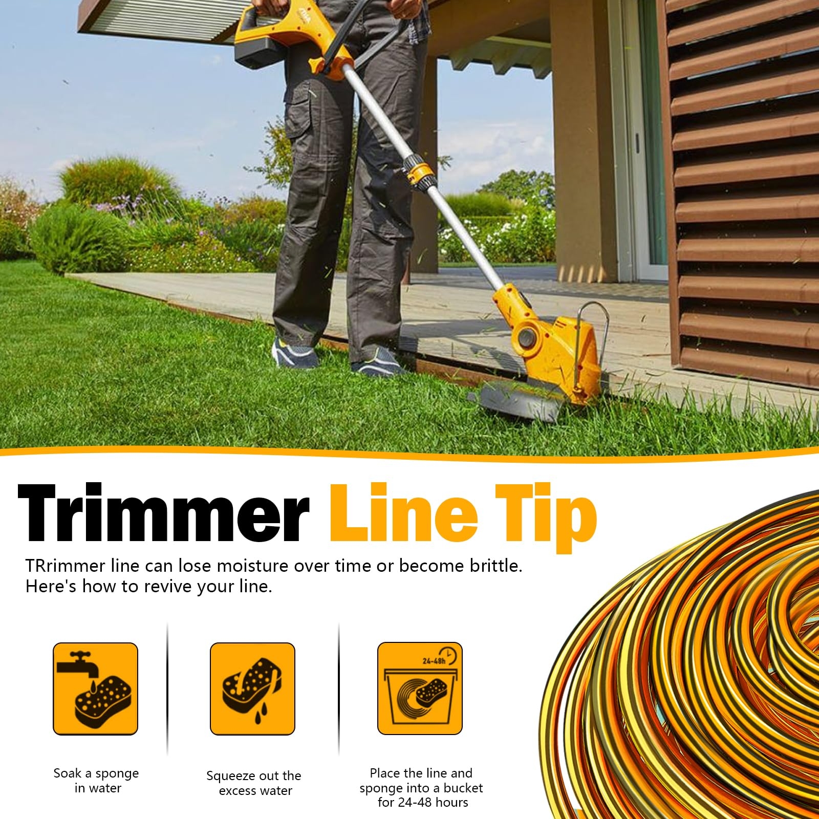 dewalt replacement trimmer line