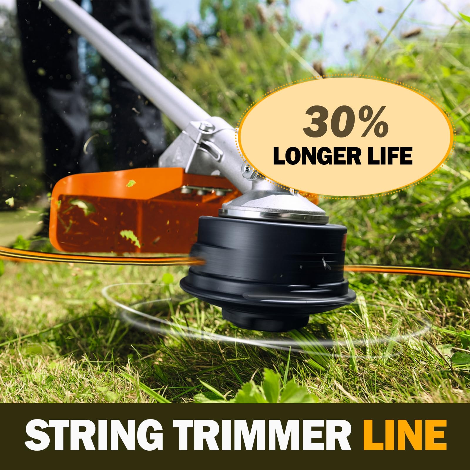 Amazon String Trimmer Line Replacement For DEWALT DWO1DT802 Weed Eater String 080 Inch X 50 Foot For DEWALT Weed Trimmer 20V DCST922P1 DCST925 DCST925B DCST972 DCST972B DCST925M1 DCST920B DCST970B Patio Lawn U0026