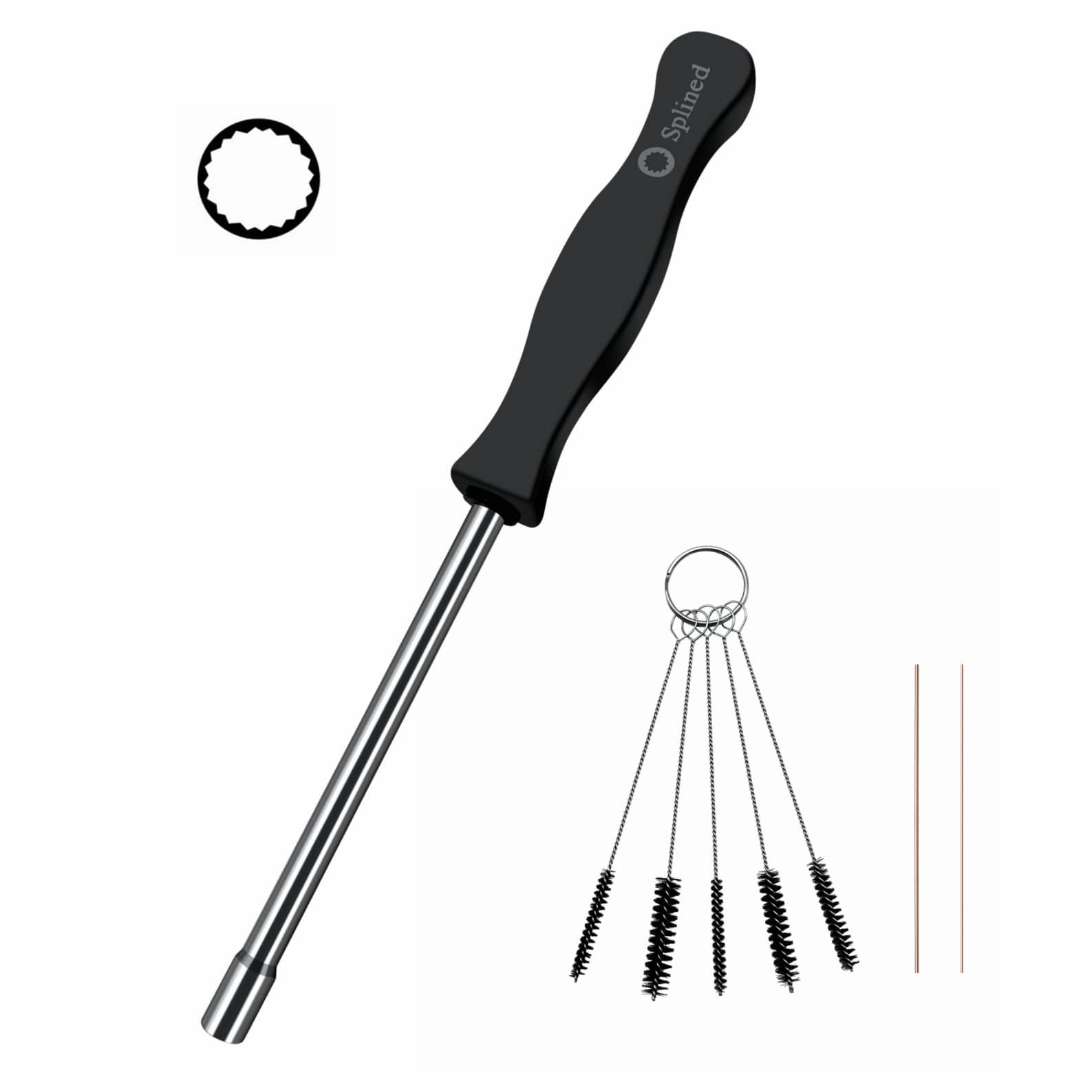 Amazon Strongthium 21 Teeth Splined Carburetor Adjustment Tool For Husqvarna Poulan 530035560 Stihl Homelite Craftman Echo Weed Eater String Trimmer Chainsaw Leaf Blower 2 Cycle Engine Carb Screwdriver Patio Lawn Garden