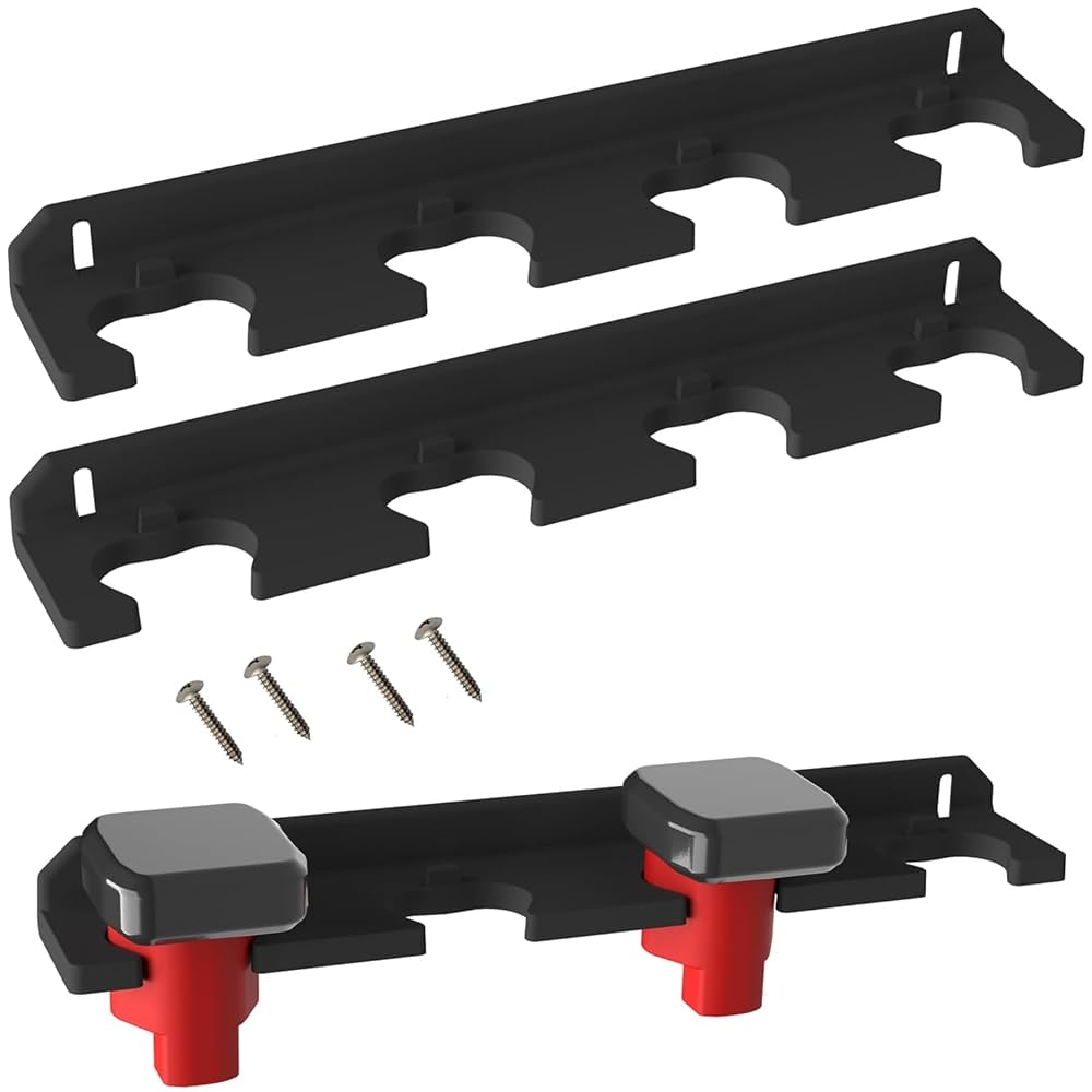 Amazon SZWJT LV Battery Holder For Milwaukee M12 Mount 4 Slot Battery Holder For Milwaukee M12 Battery Holder For Milwaukee 12V Battery Storage For Milwaukee 2pcs Tools Home Improvement