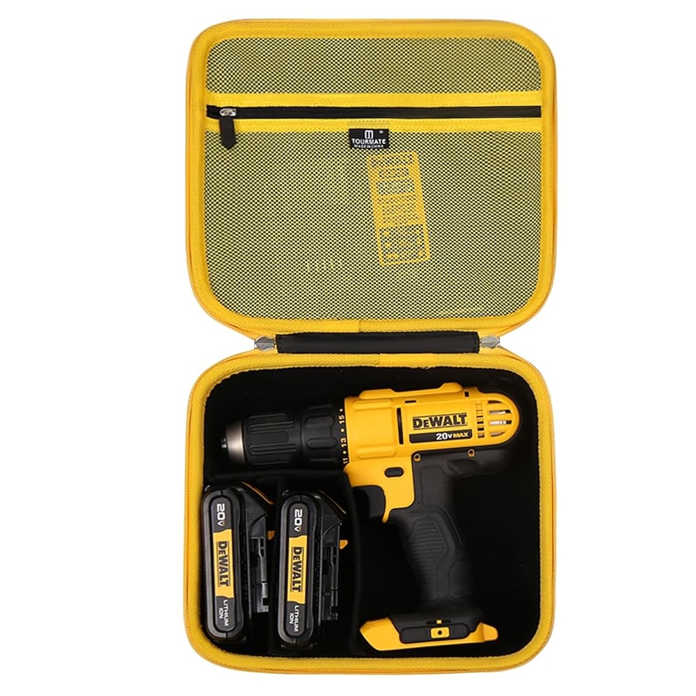 Amazon Tourmate Hard Storage Case For DEWALT Cordless Drill Driver And R 2 0 Ah Battery And Charger Included Case Only Tools U0026 Home Improvement