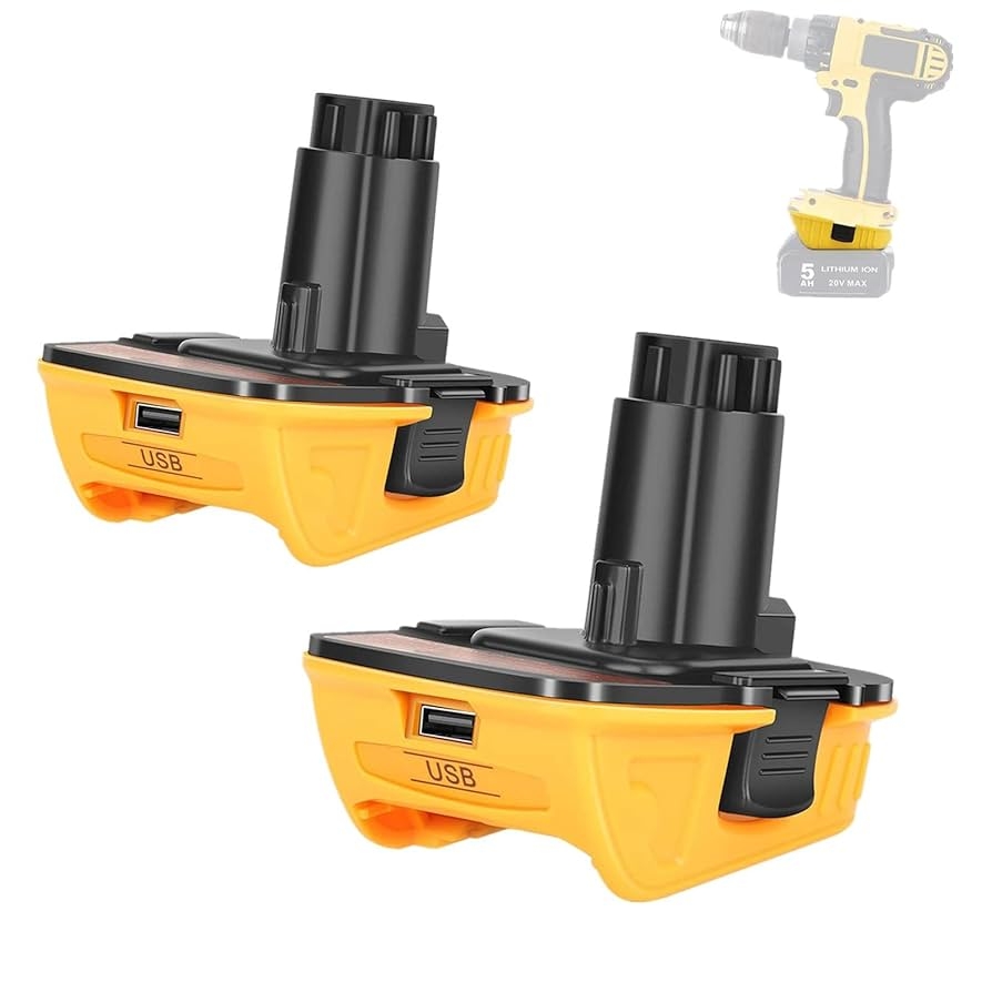 Amazon TPDL DCA1820 Battery Adapter Replace For Dewalt 18V To 20V Lithium Ion Battery Converter Work For Dewalt 18V Nicad Nimh Battery Power Tools 2 Packs Tools Home Improvement