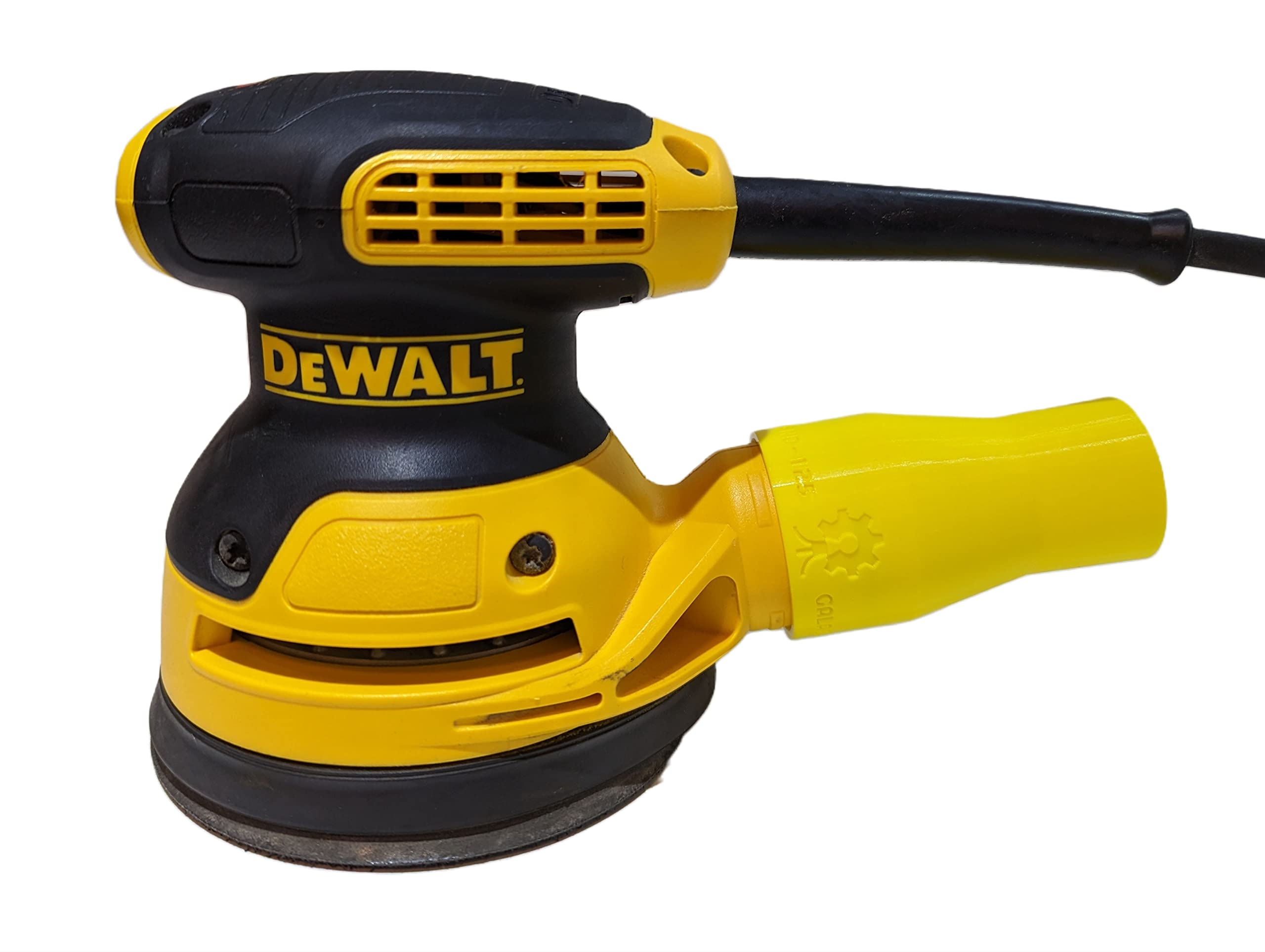 Amazon Vacuum Adapter For Dewalt Sanders Superior Dust Collection U0026 Precision Fit Galactic Gadgets 1 1 4in Yellow Tools U0026 Home Improvement