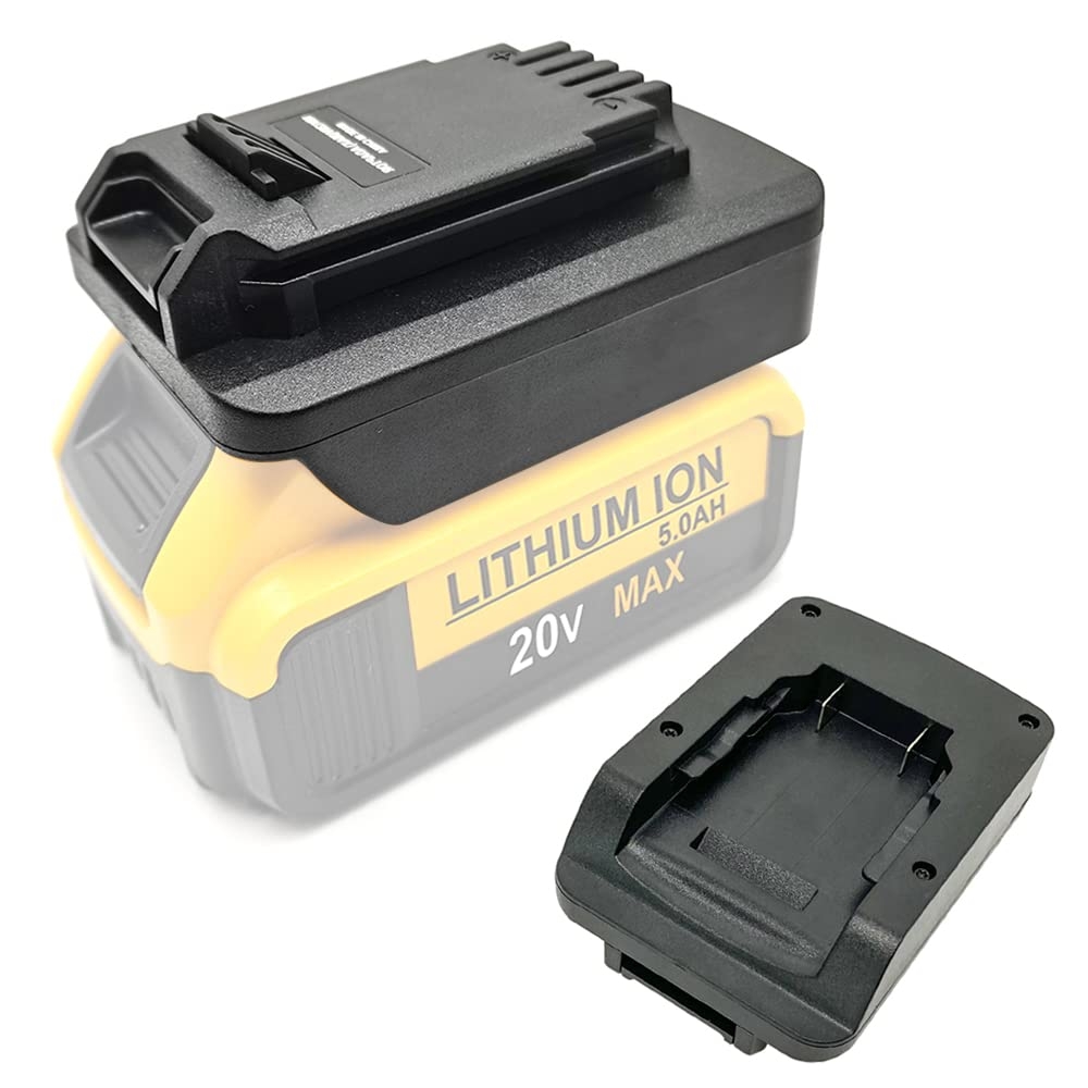 Amazon XFYBZN Battery Adapter Converter For DeWalt 20V MAX XR Lithium Ion Battery To Black Decker 20V LBXR20 LB20 LBX20 Porter Cable 20Volt PCC685L PCC682L Stanley 18V Cordless Tools Batteries Adaptor Tools 