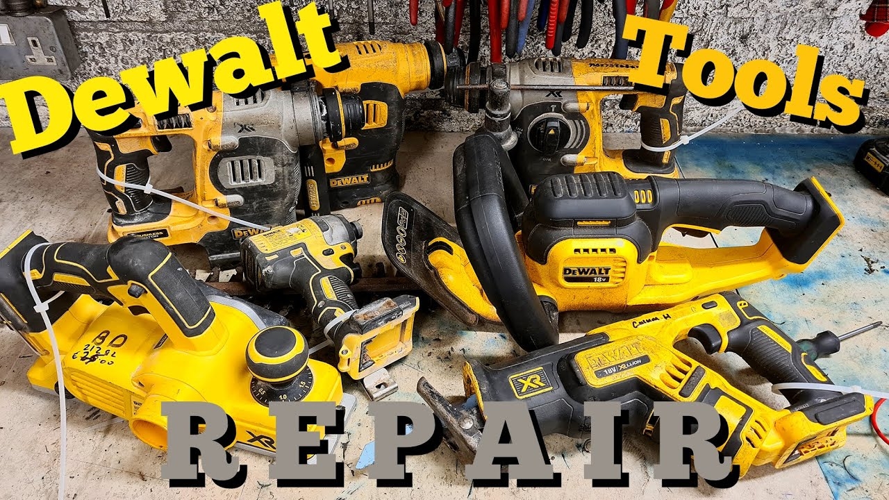 Another Bunch Of Dewalt Tools In Need Of Repair YouTube