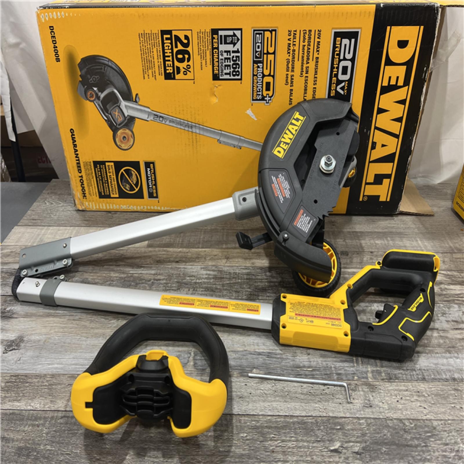 AS IS DEWALT 20V MAX 7 5 In Cordless Battery Powered Lawn Edger Tool Only 