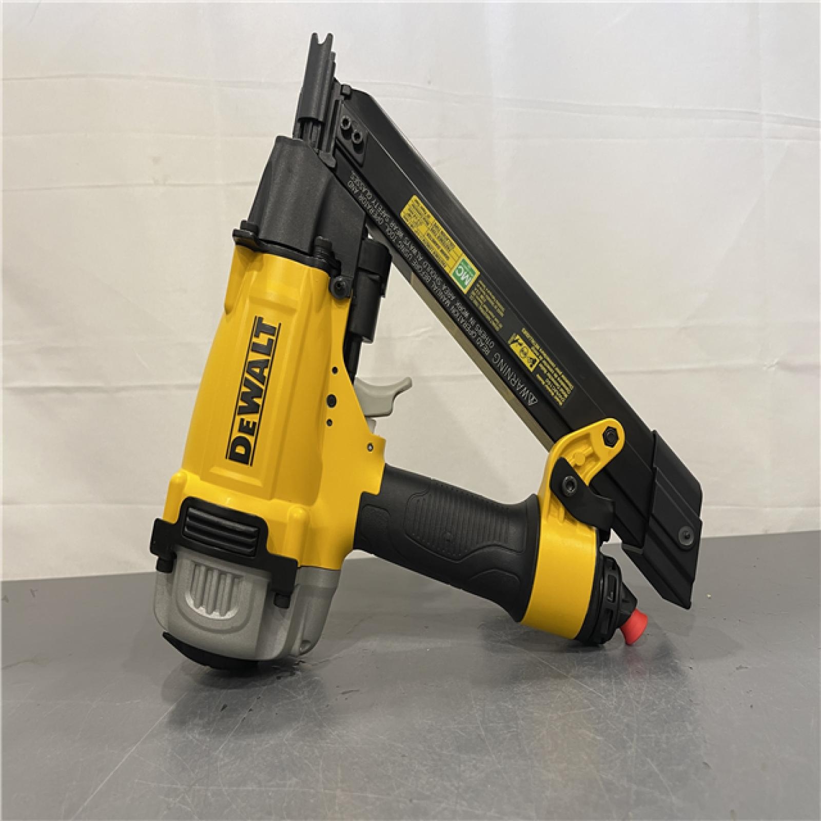 AS IS DEWALT 35 Degree Pneumatic Metal Connector Nailer