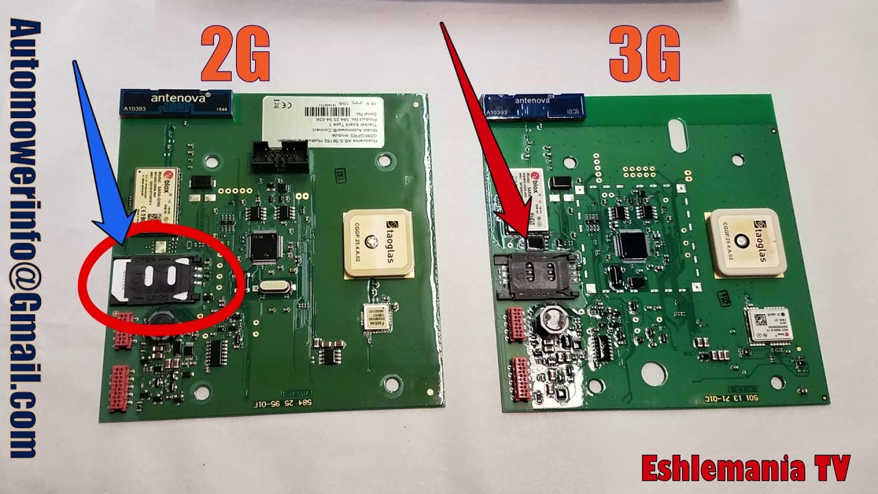 Automower Answers Automower Connect Upgrade 2G To 3G YouTube
