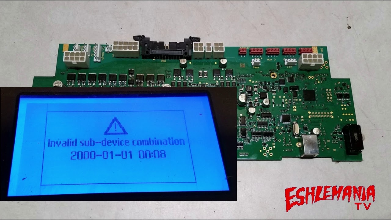 com board error automower