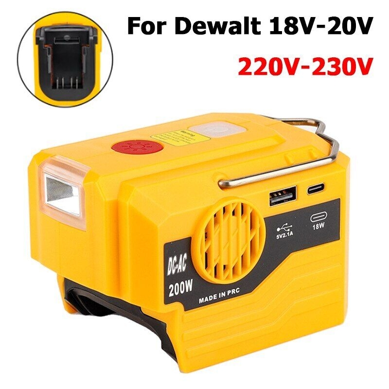 dewalt battery power inverter