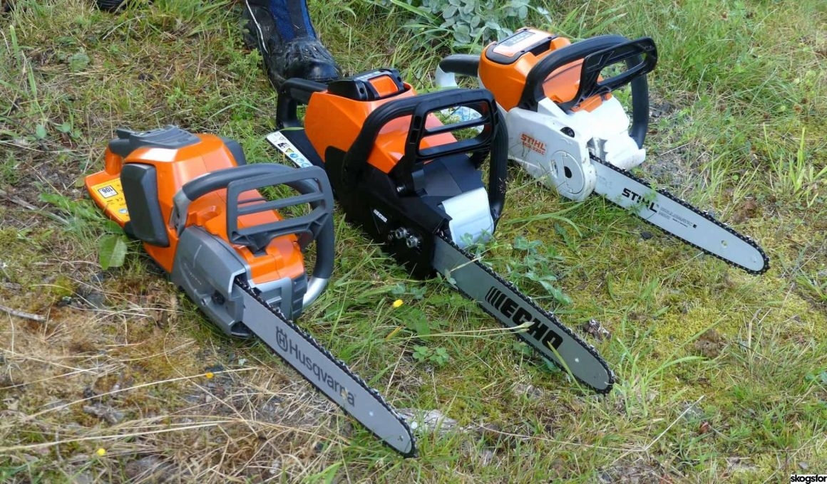 Battery Saw Test Husqvarna Vs Stihl Vs Echo NordicWoodJournal