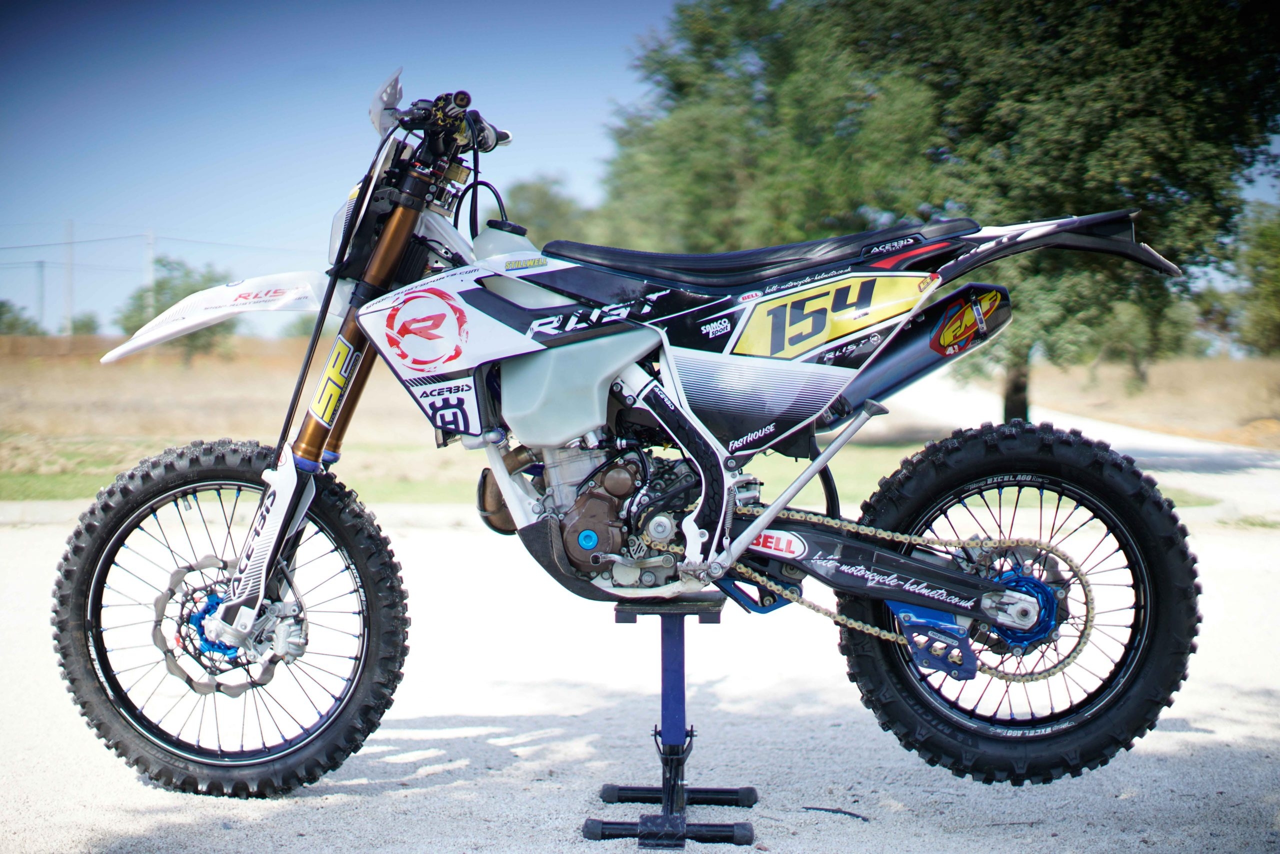 BLOG 2017 HUSQVARNA FE350 REBUILD PART 1 Rust Sports