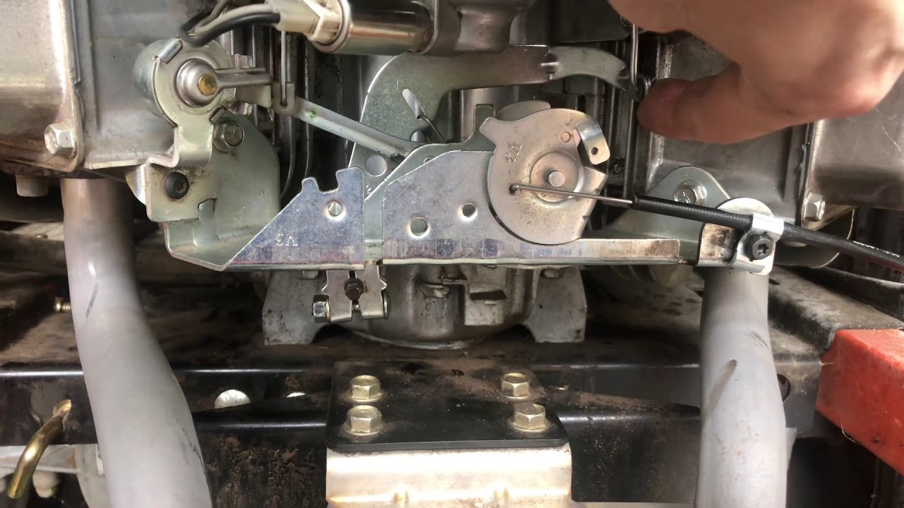 Briggs And Stratton Intek V Twin Governor Issue YouTube