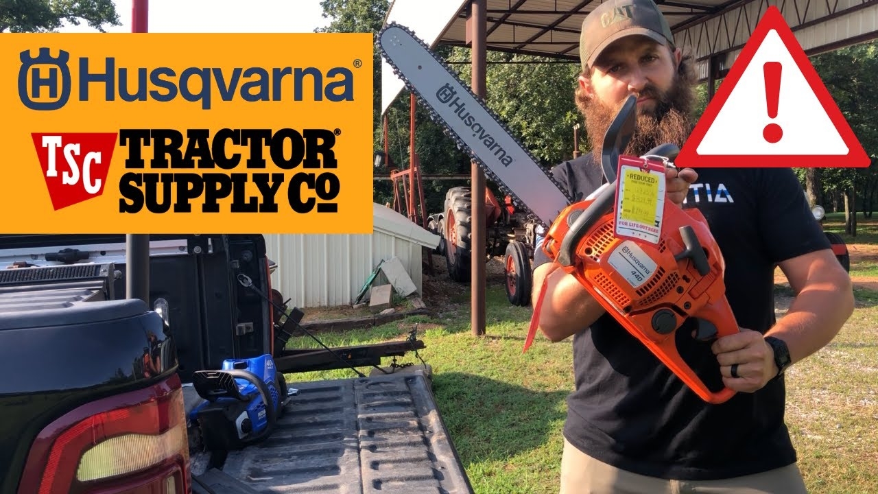 BROKEN Brand New Husqvarna 440 Chainsaw YouTube