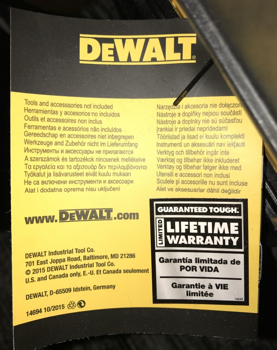 Broken Tough System Boxes Dewalt Power Tool Forum Tools In Action